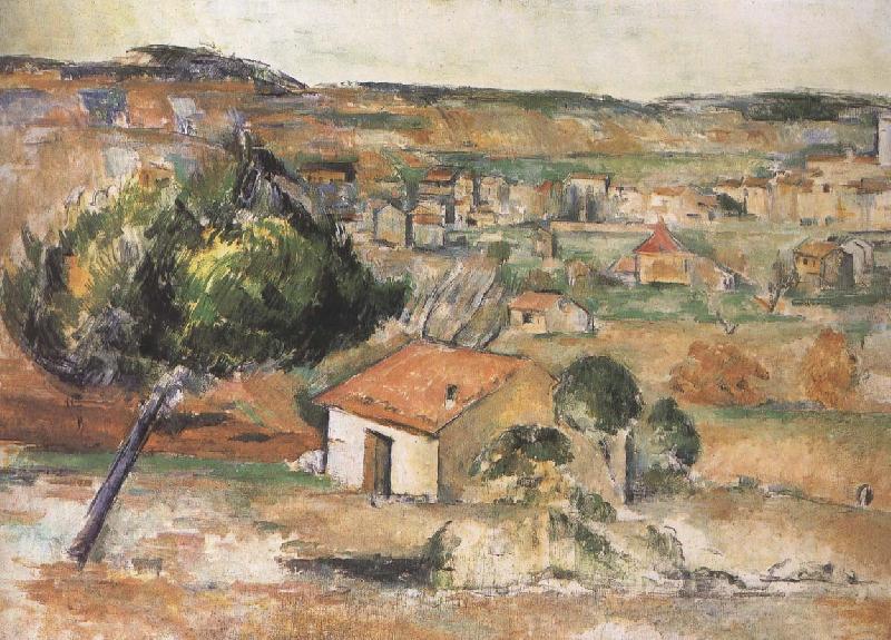 Paul Cezanne plain Provence oil painting image